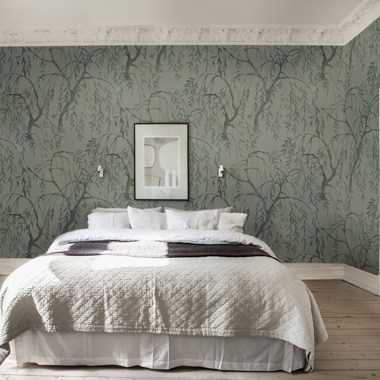 Fototapet, Weeping Willows, Jade, Rebel Walls - 3