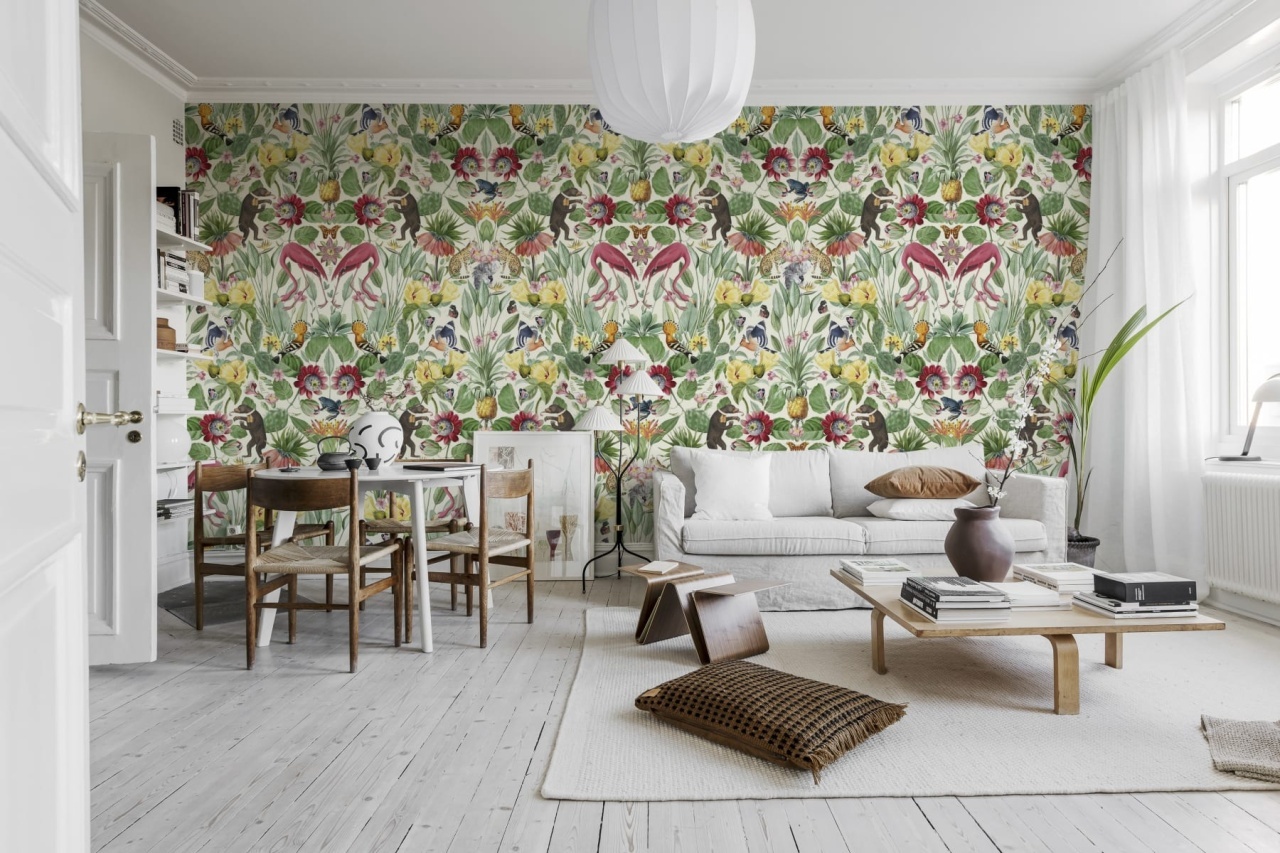 Fototapet, Whimsical Jungle, Day, Rebel Walls