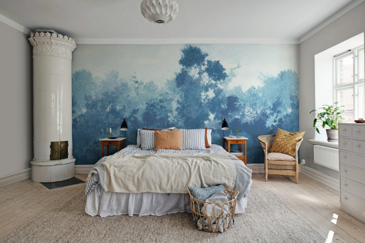Fototapet, Wood, Blue, Rebel Walls - 3