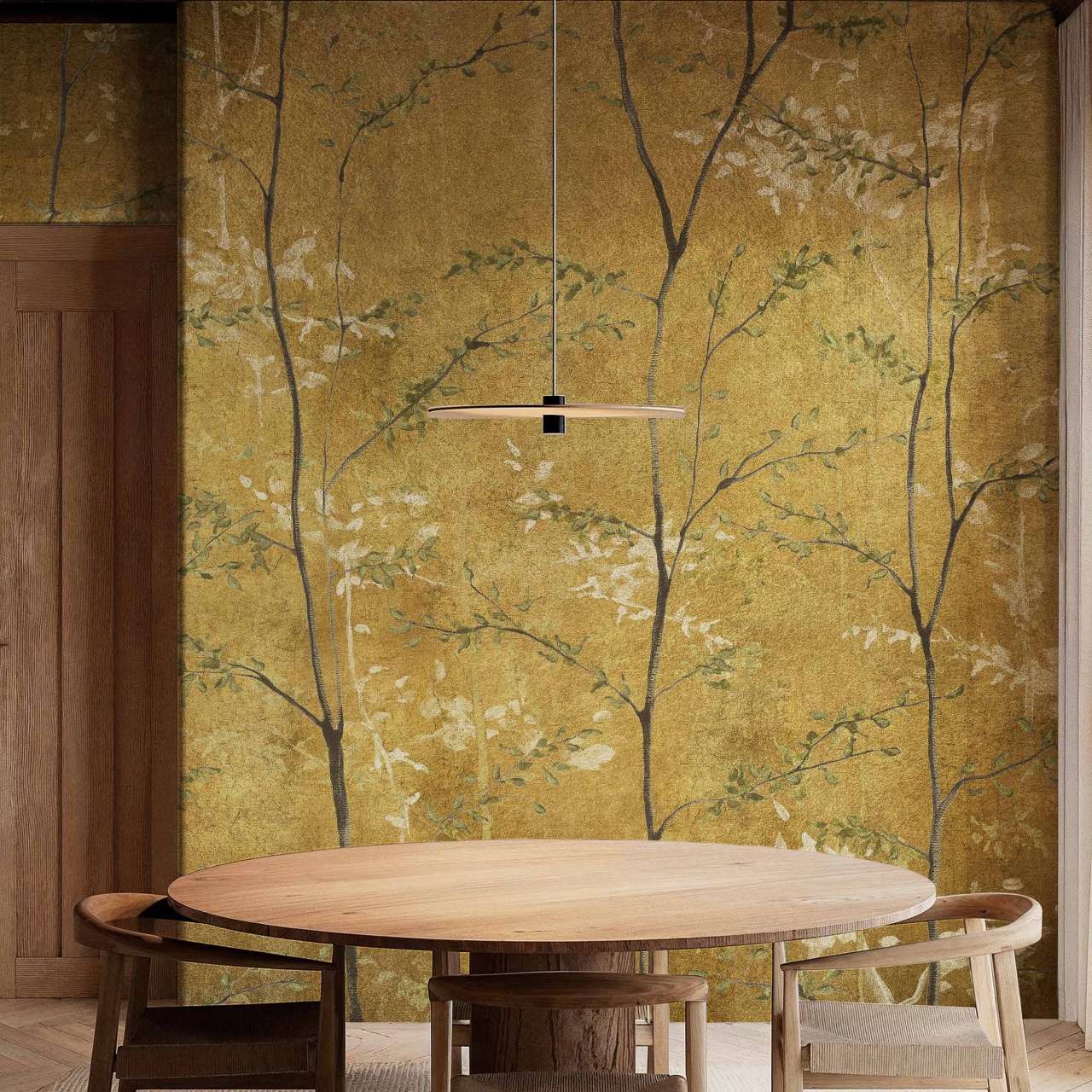 Fototapet Woods Extra, Gold, Coordonne - 3