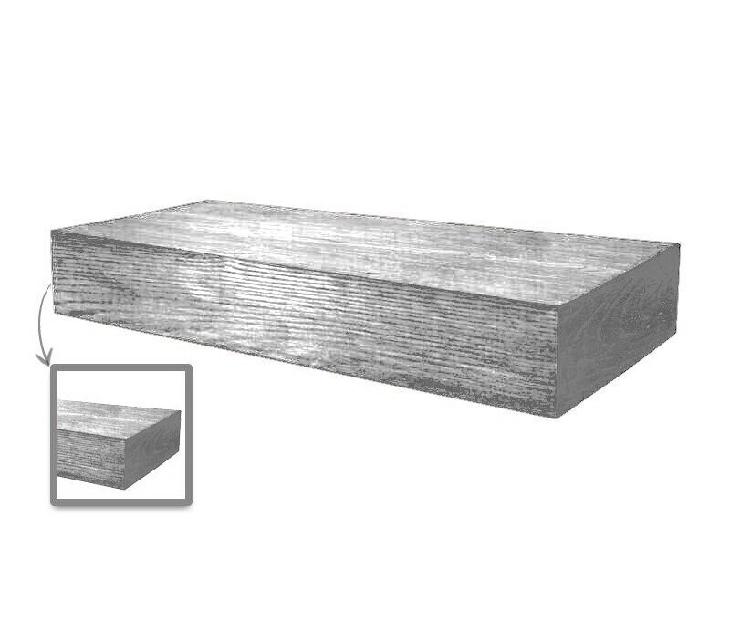 Placa decorativa din poliuretan, gri, modern, 18.5x7cm, ED109G - 1 | YEO