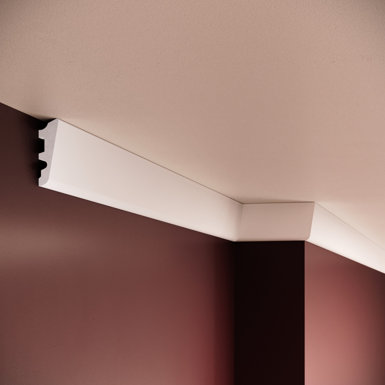Plinta decorativa S16 - 5.8x1.8x200 cm - 2 | YEO