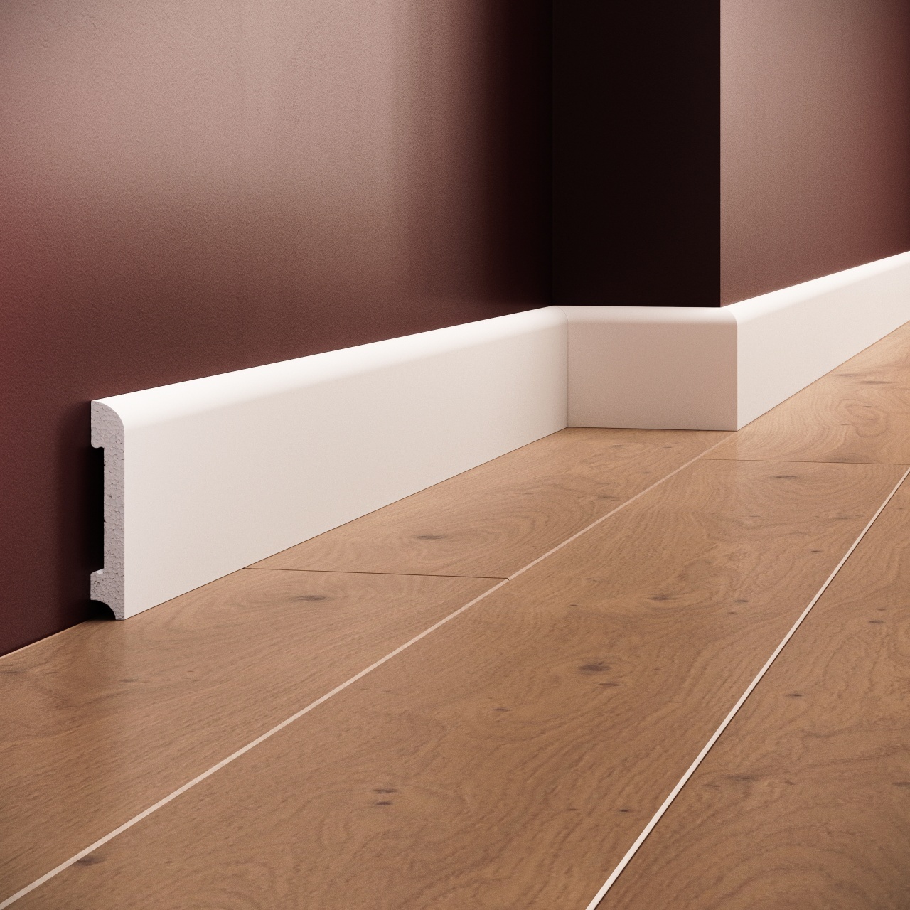 Plinta decorativa S4 - 8x1.3x200 cm