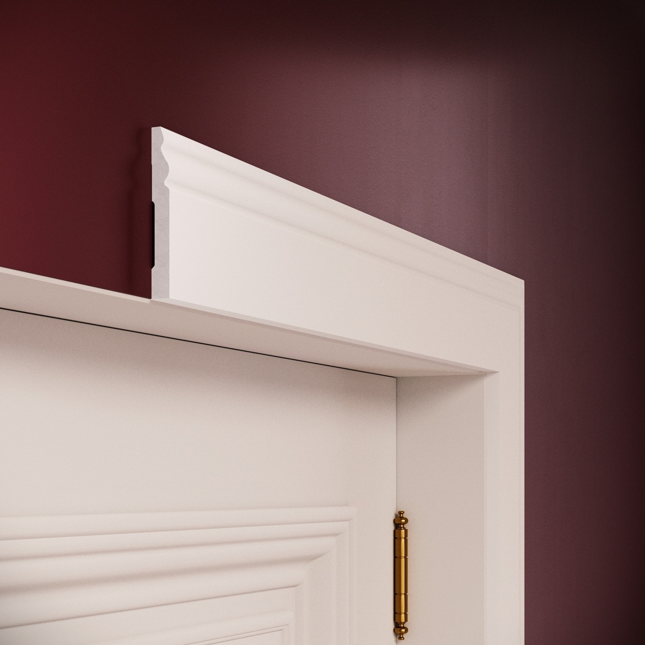 Plinta decorativa S6 - 9.6x1.3x200 cm - 2 | YEO