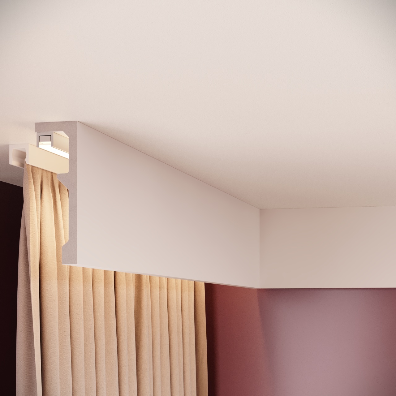 Plinta polimer rigid, Manavi, ES14 - 12x3.8x200 cm - 4