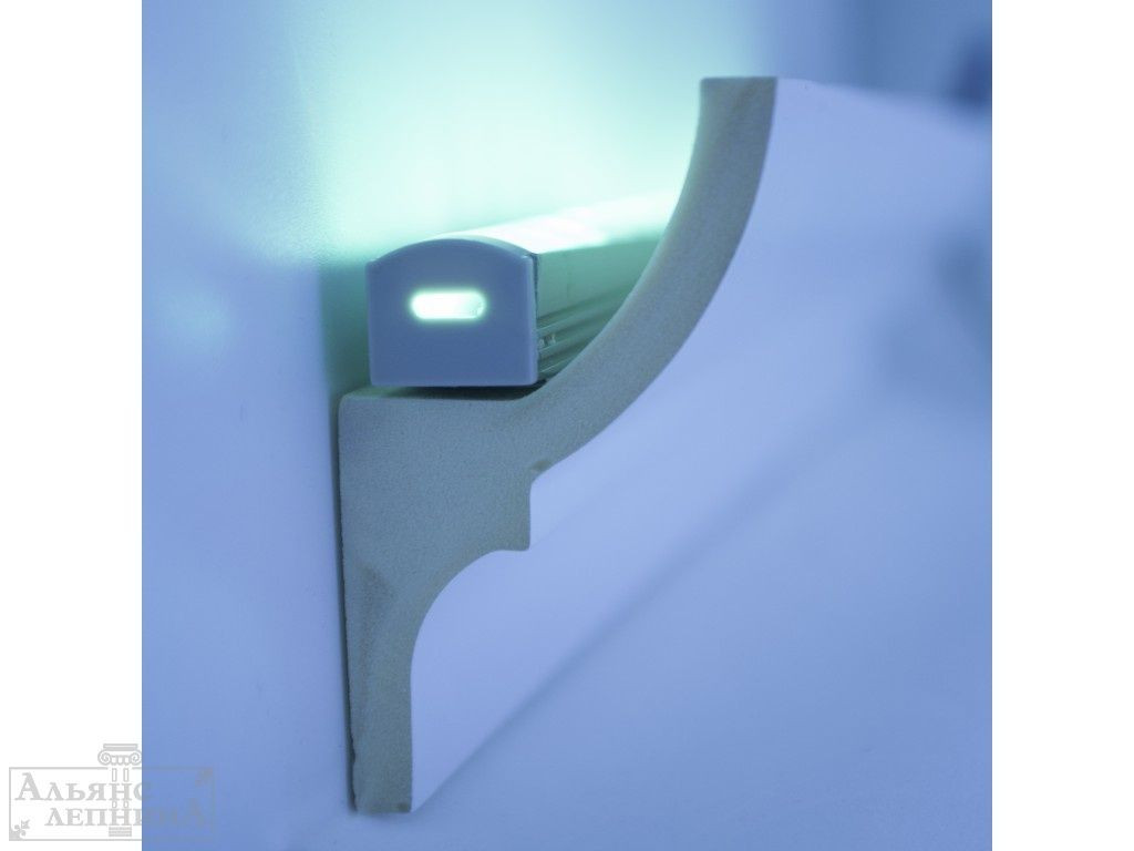 Profil pentru banda LED din poliuretan KF701 - 7x4x200 cm - 2 | YEO