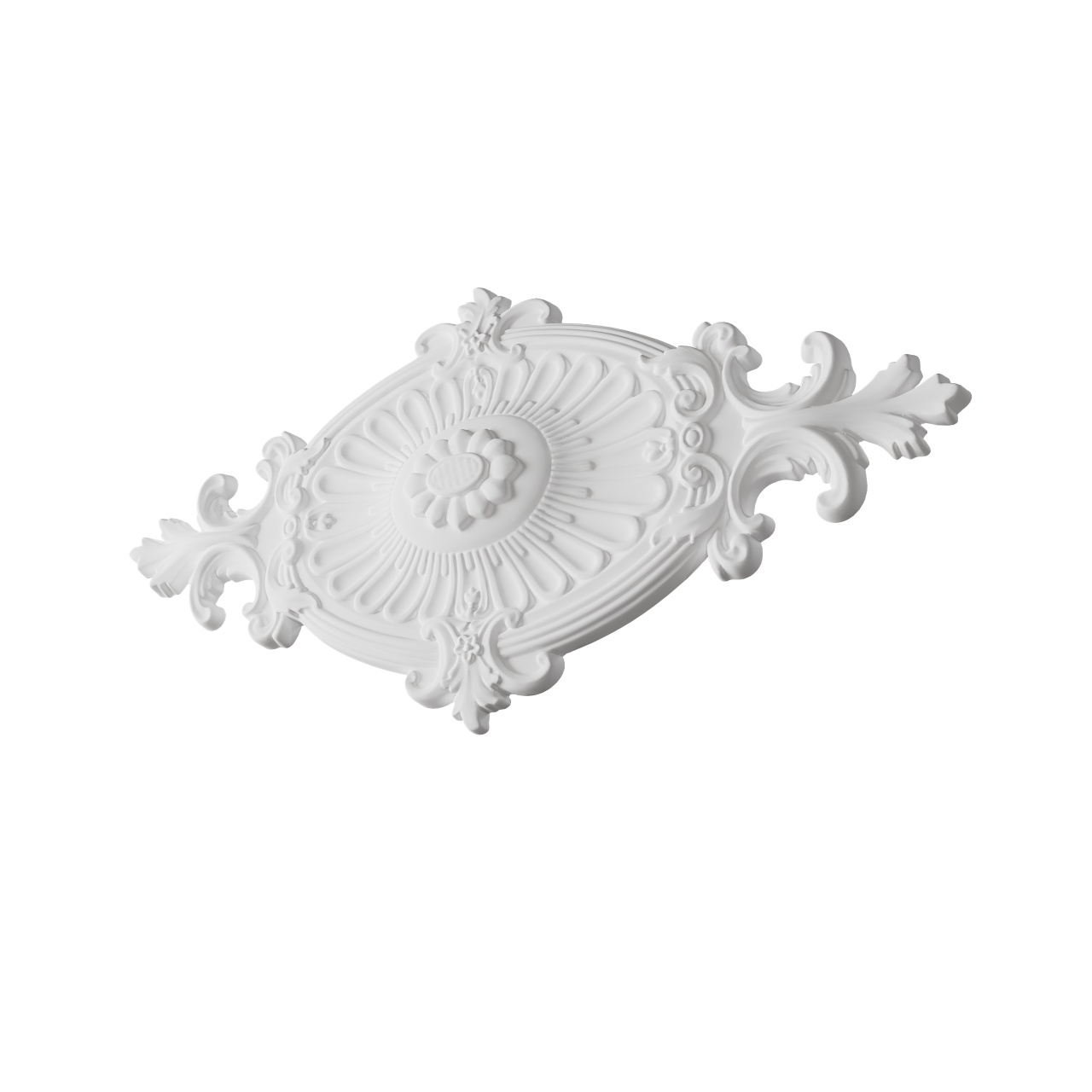 Rozeta decorativa din poliuretan R114 - 31.5x60 cm