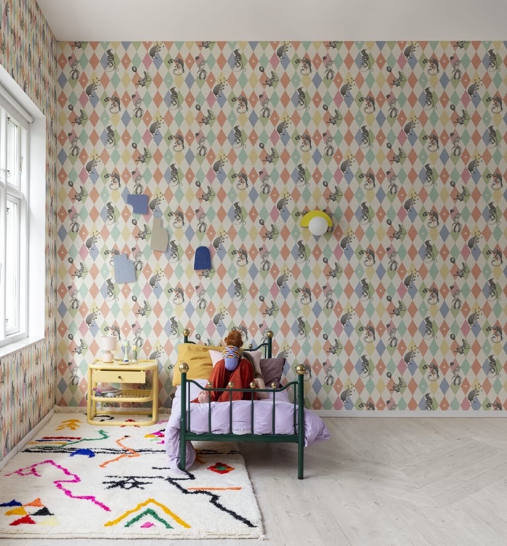 Tapet Circus Corner, Rainbow, Rebel Walls - 4