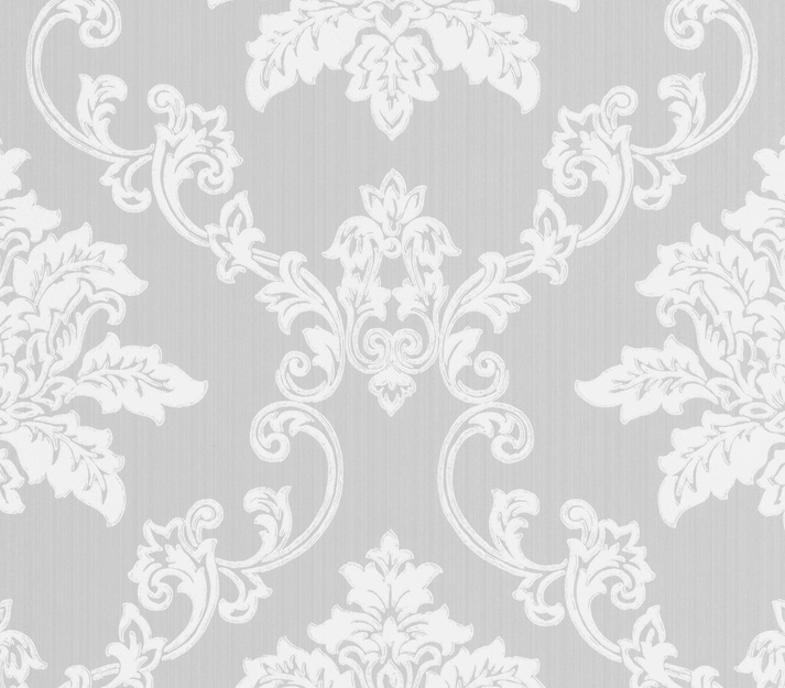 Tapet, Hampton, Grey Luxury Damask, 1838 Wallcoverings, 5.3mp / rola