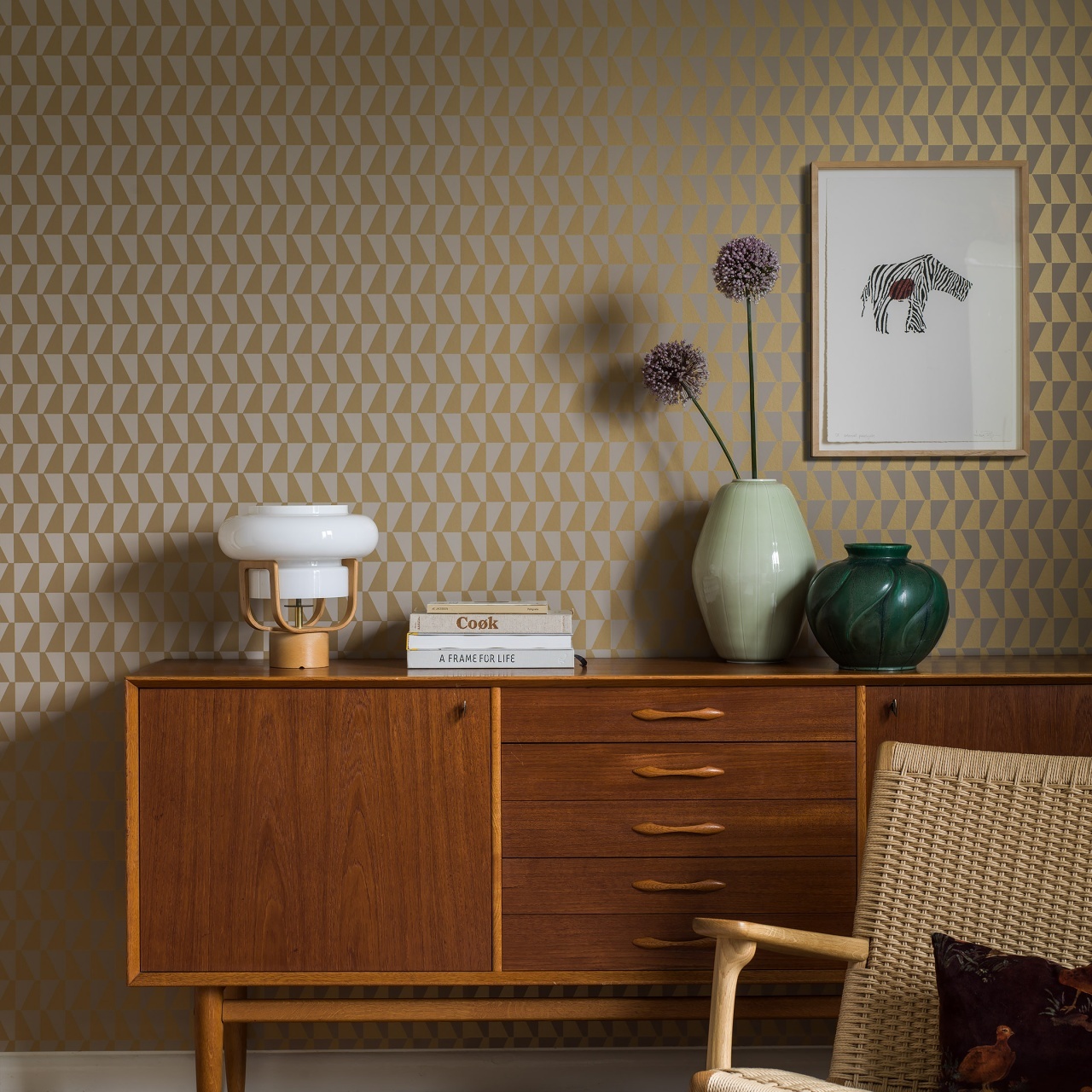 Tapet lavabil, Arne Jacobsen Trapez 1992, 5.3mp / rola - 4