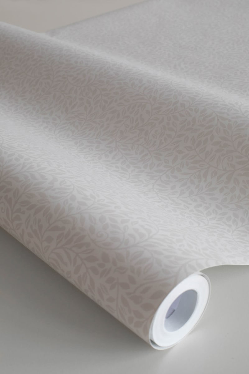 Tapet lavabil Bladverk Gray, Sandberg, 5.3mp / rola - 2 | YEO