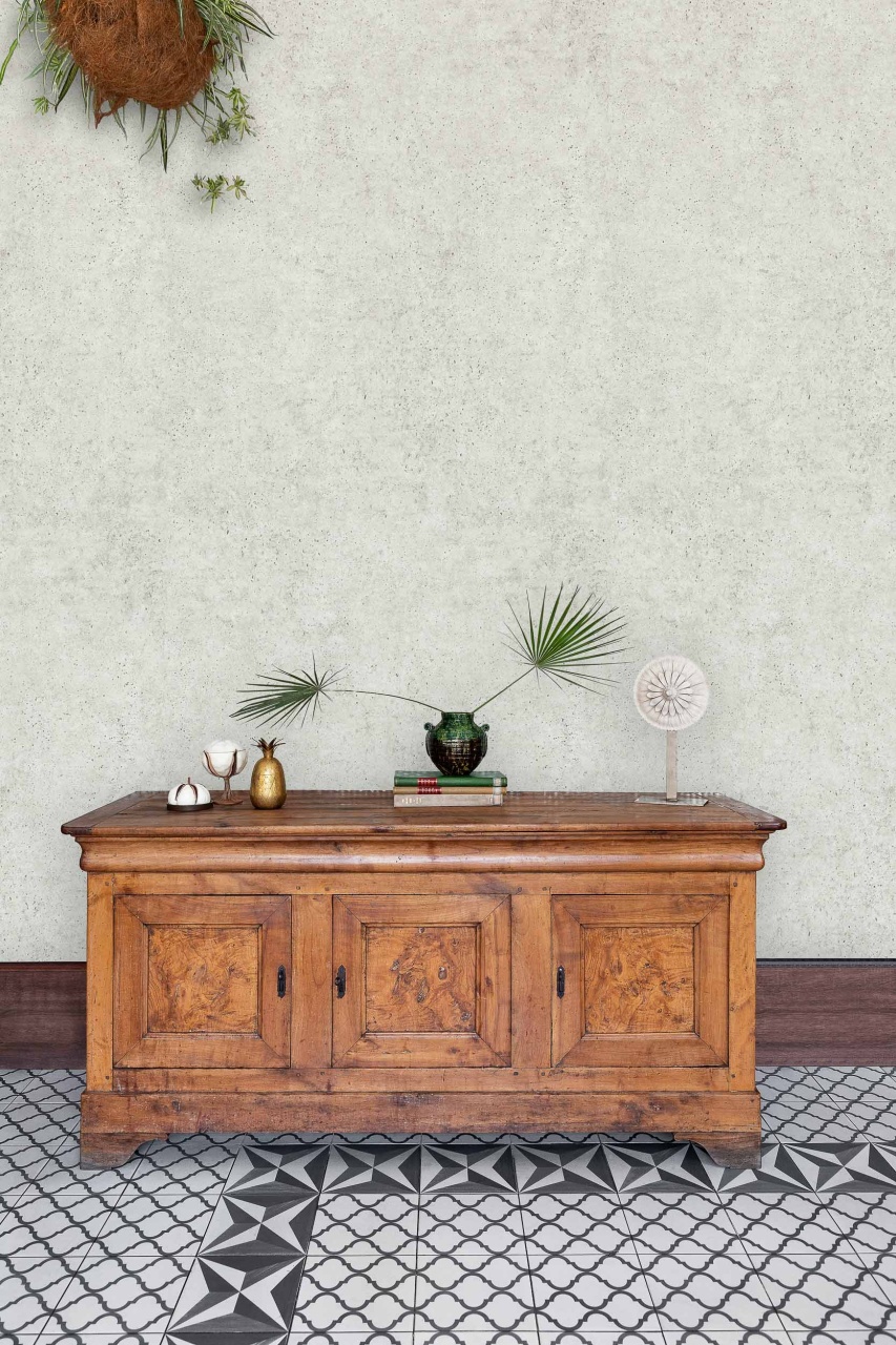 Tapet lavabil Ciment Single, Taupe II, Palette, Coordonne 5.3mp / rola - 2 | YEO