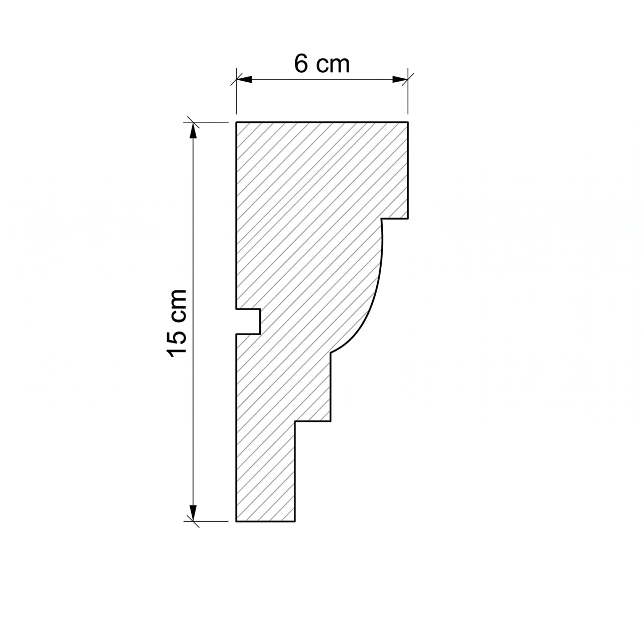 Ancadrament exterior AT20A-15x6x200cm - 2