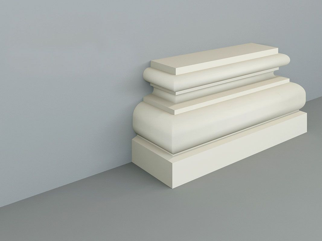 Baza pilastru decorativ de exterior MT03A_20 - 20x31x8.5 cm