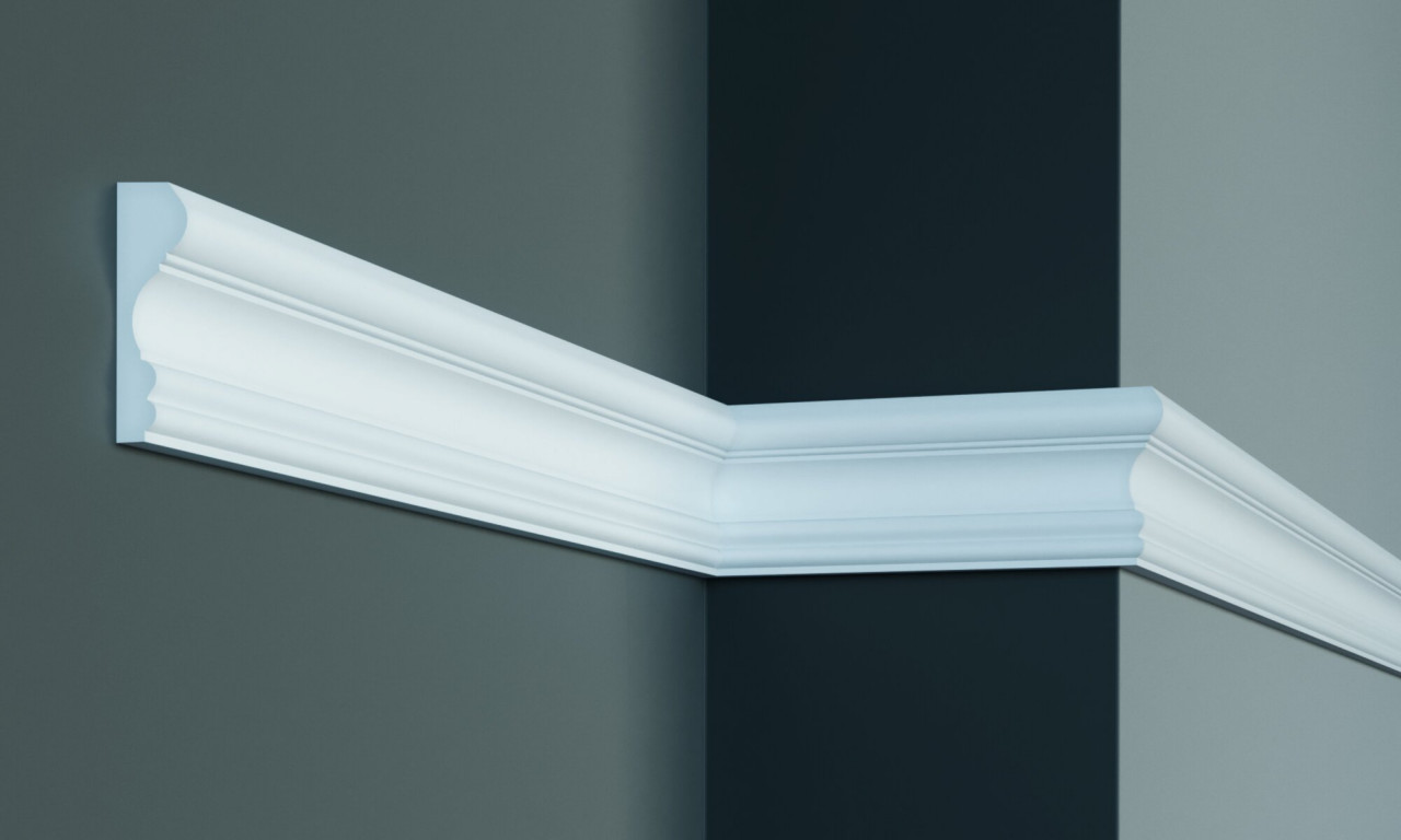 Brau decorativ din poliuretan CR937 - 8.5x2.5x200 cm - 1 | YEO