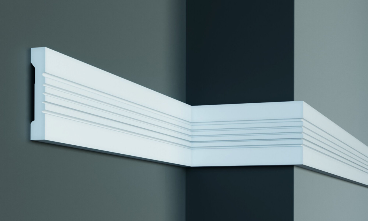 Brau decorativ din poliuretan CR961 - 11.6x2x200 cm - 1 | YEO