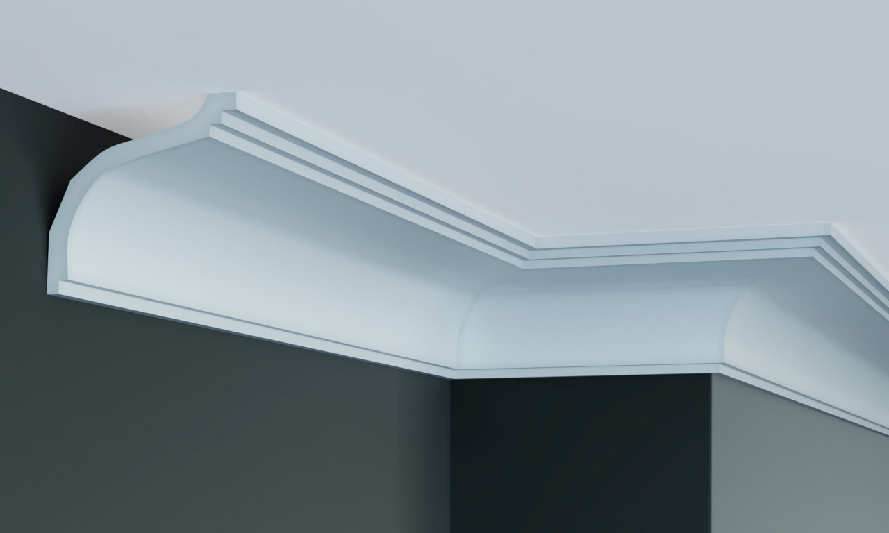 Cornisa decorativa din poliuretan P910 - 10.5x8.7x200 cm - 2 | YEO
