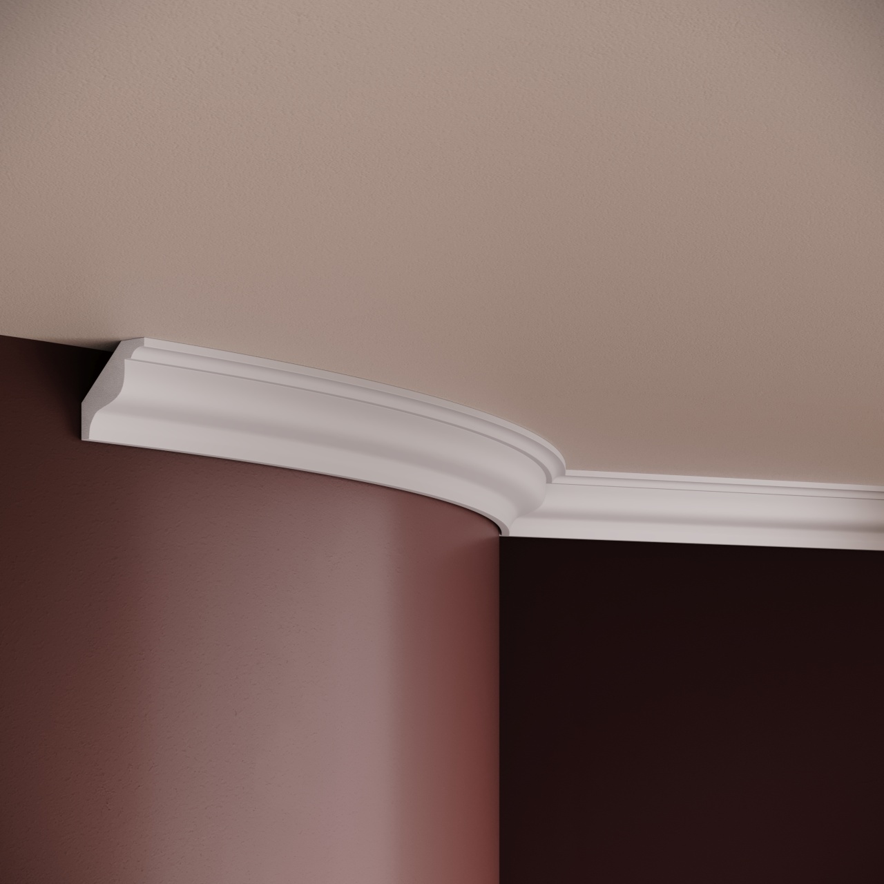 Cornisa decorativa P824F - 4x4x200 cm