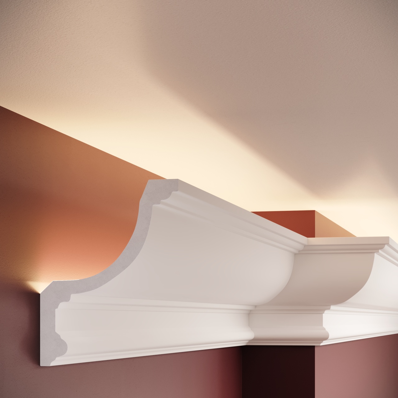 Cornisa decorativa P901 - 15x12.2x244 cm - 2 | YEO