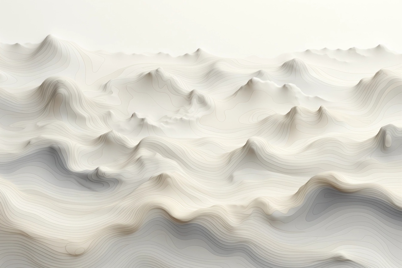 Fototapet Abstract Minimalisme Alpes Rêve MNA100