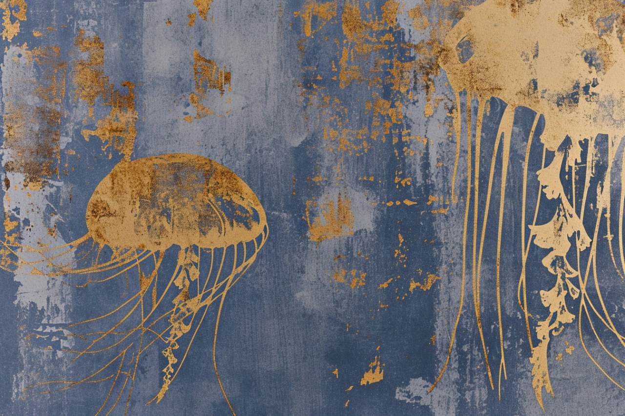 Fototapet Abstract Profond Cnidaire Rêve PC104