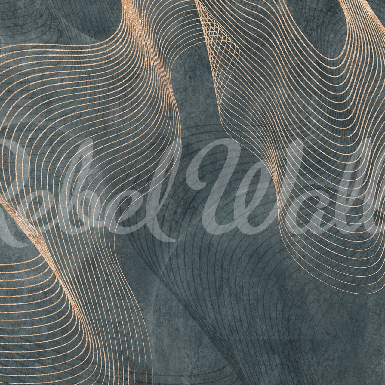 Fototapet, Affluence, Sapphire, Rebel Walls - 2
