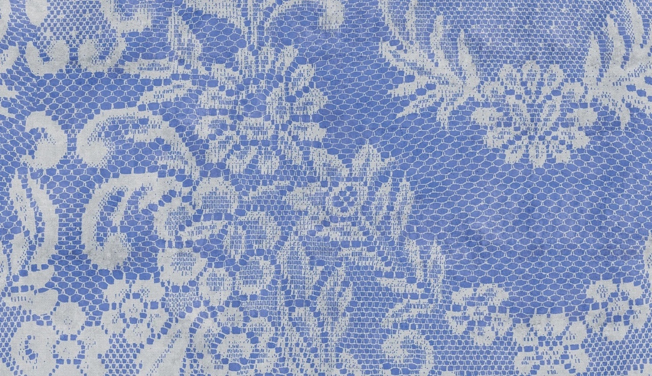 Fototapet Ajur (Blue) - personalizat, VLAdiLA - 2