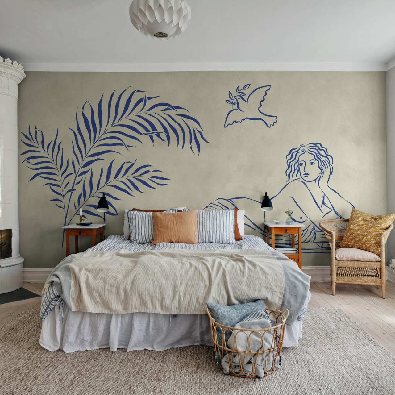 Fototapet, Antiquity, Blue, Rebel Walls