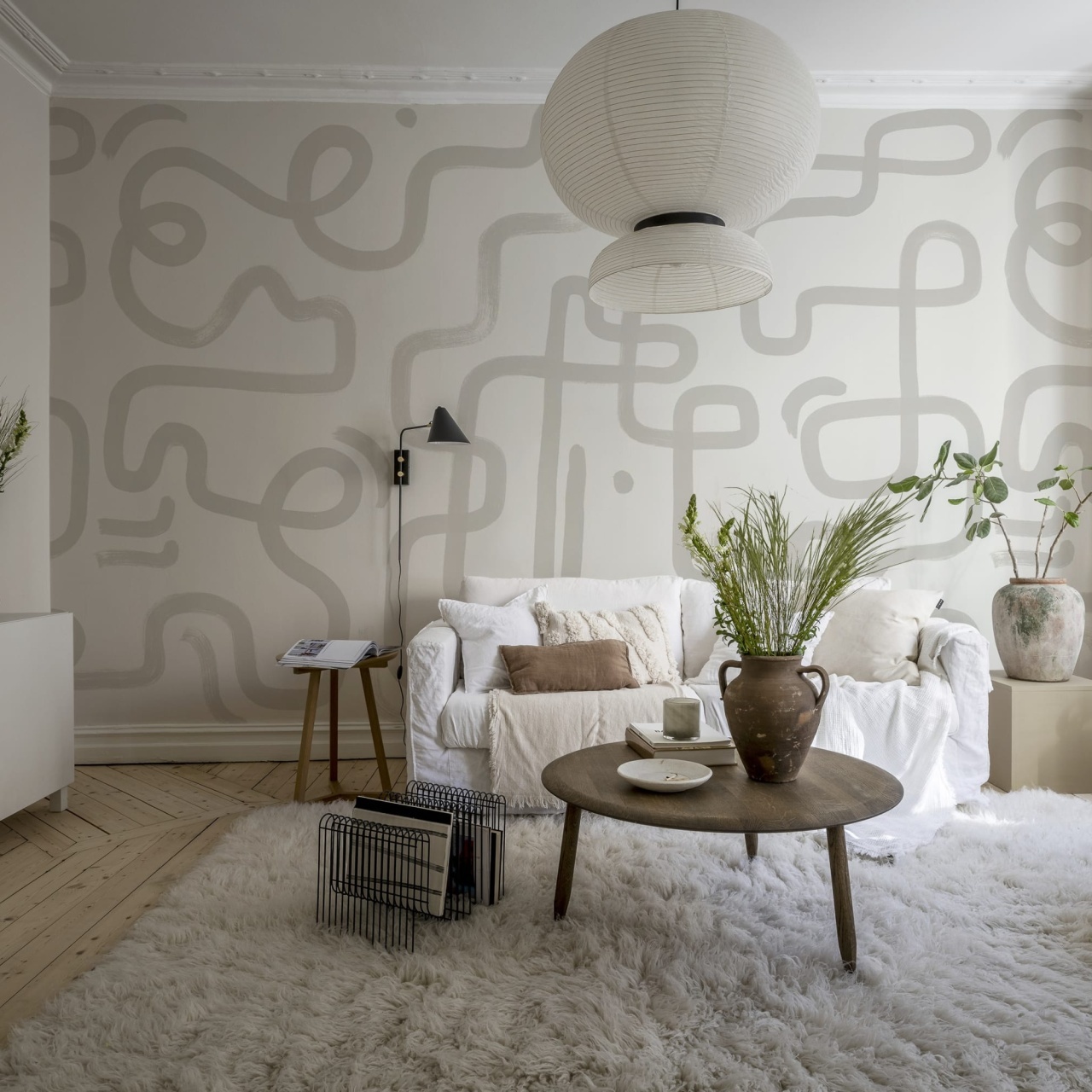 Fototapet, Artzy Path, Warm Gray, Rebel Walls - 3