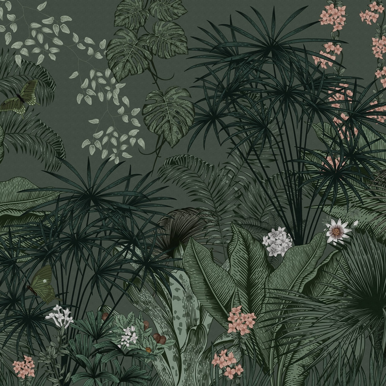 Fototapet, Big Furada, Green, Rebel Walls - 2