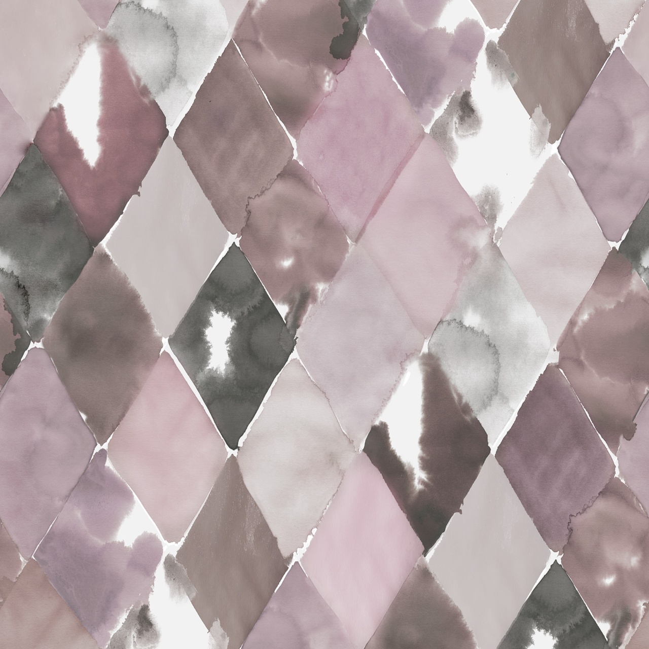 Fototapet, Big Harlequin, Plum, Rebel Walls - 2