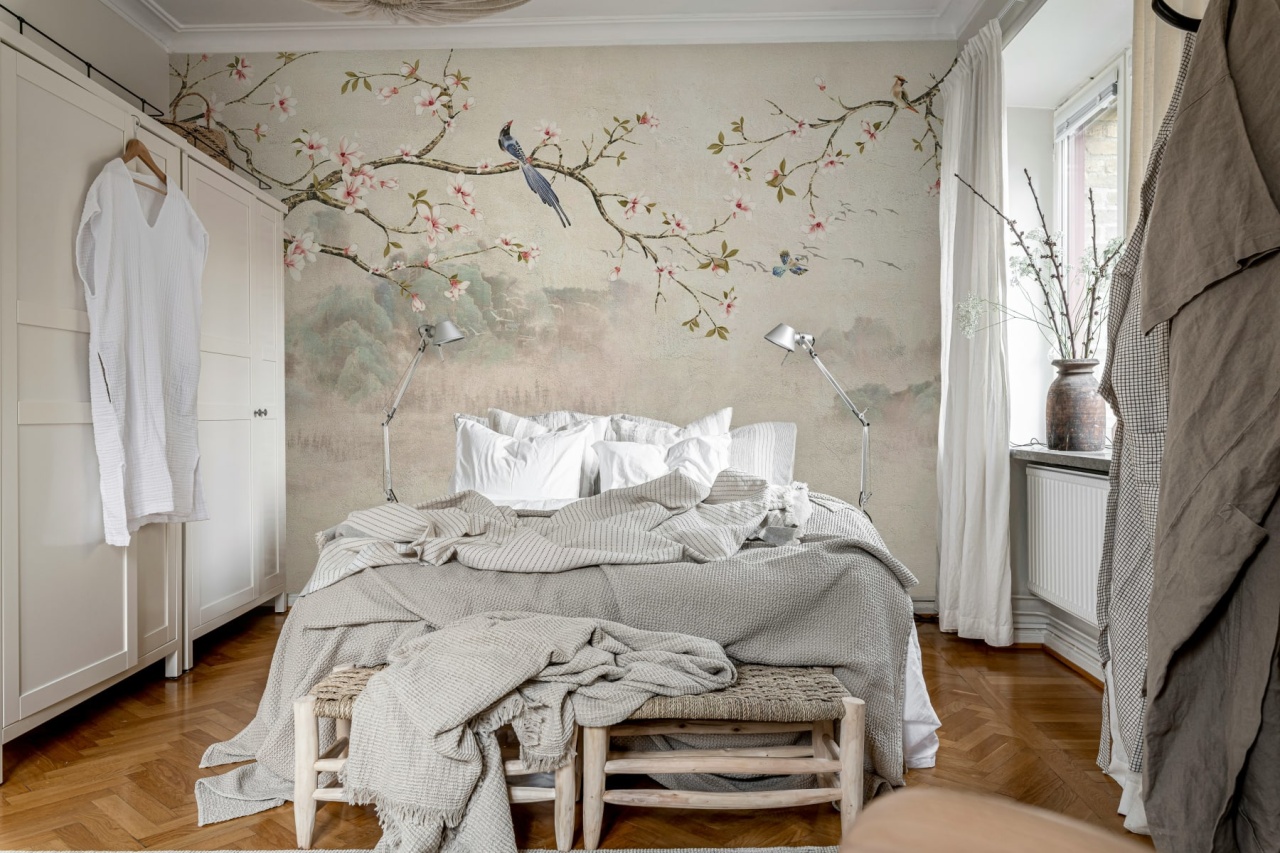 Fototapet, Bird Tree, Pastel, Rebel Walls - 3