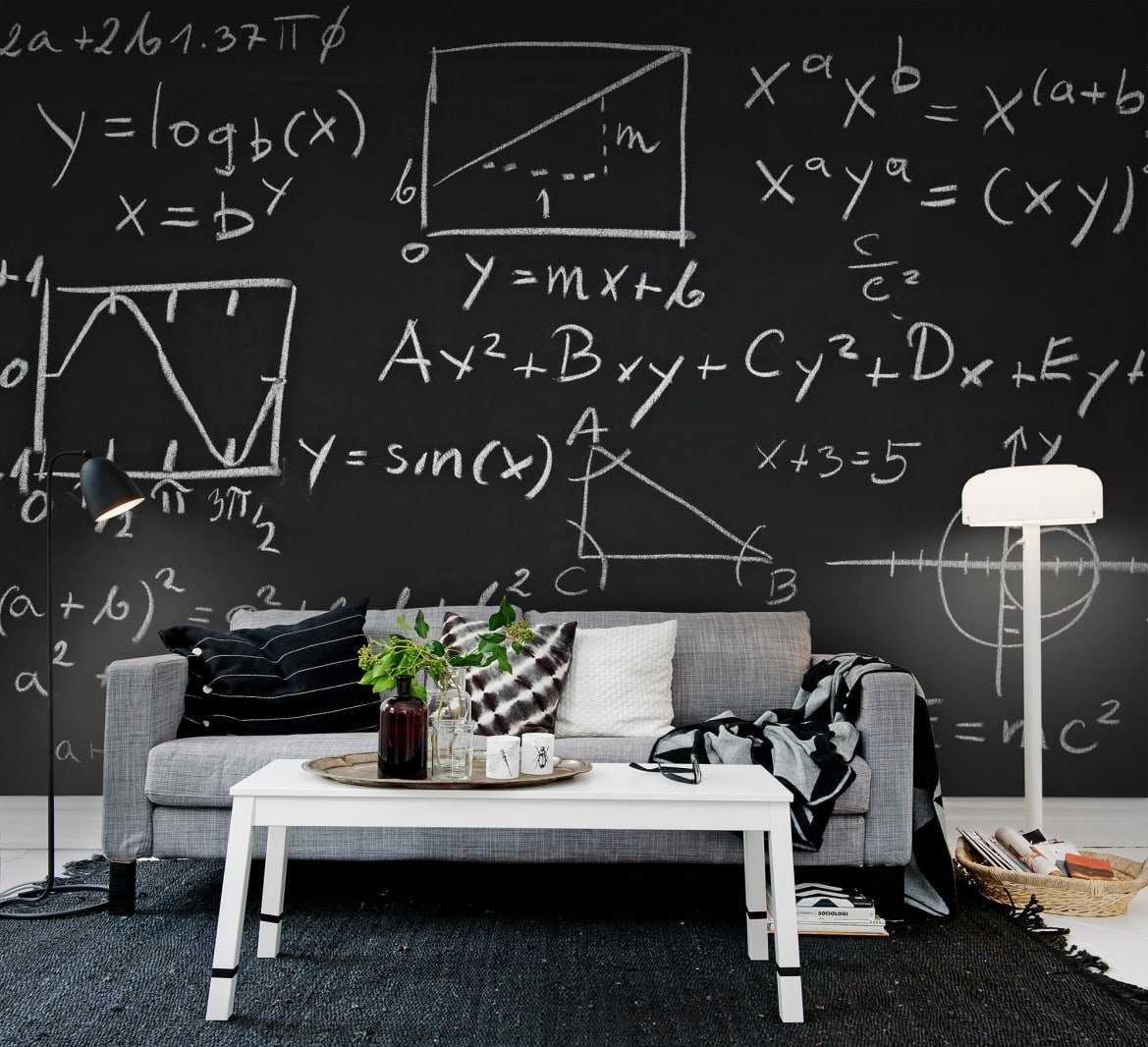 Fototapet, Black board, Rebel Walls - 3