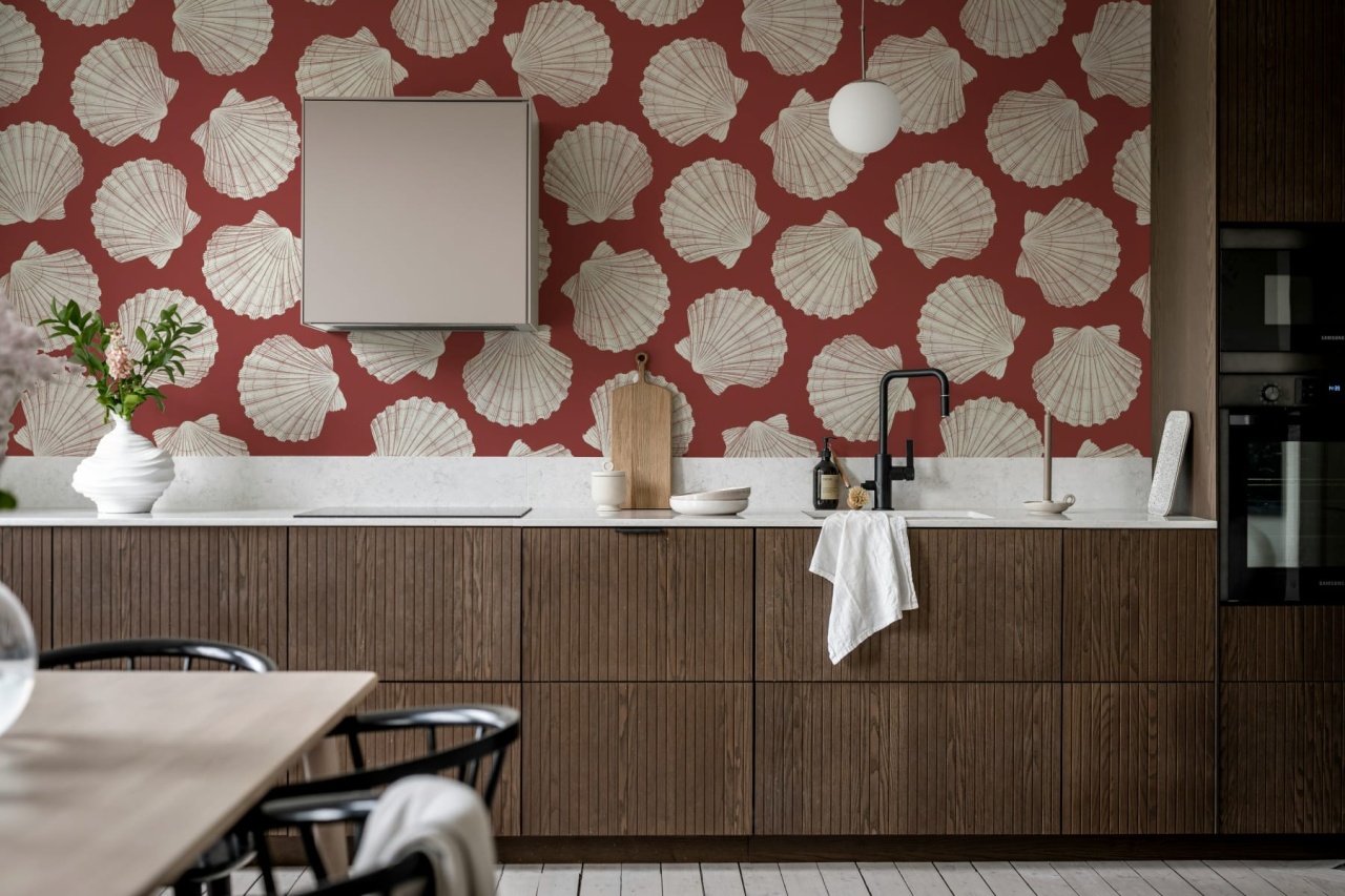 Fototapet, Bold Shell, Red, Rebel Walls - 3