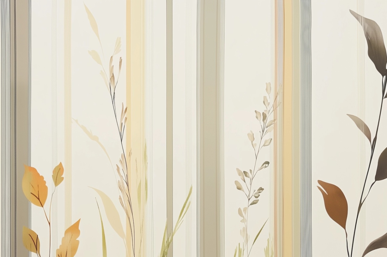 Fototapet Botanic Beige Naturel Herbier Reve BNH200