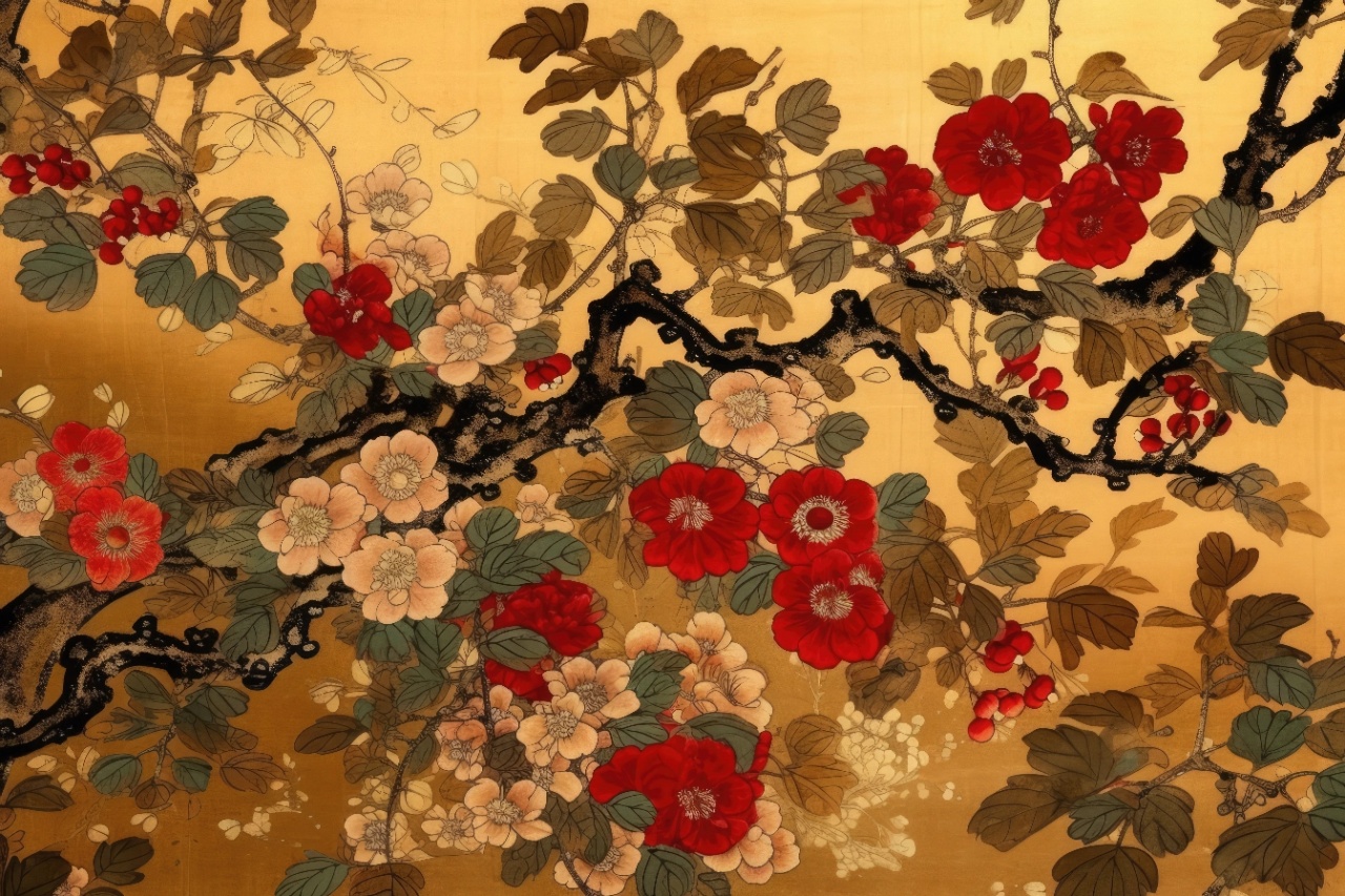 Fototapet Botanic Nectar Sakura Rêve NS100