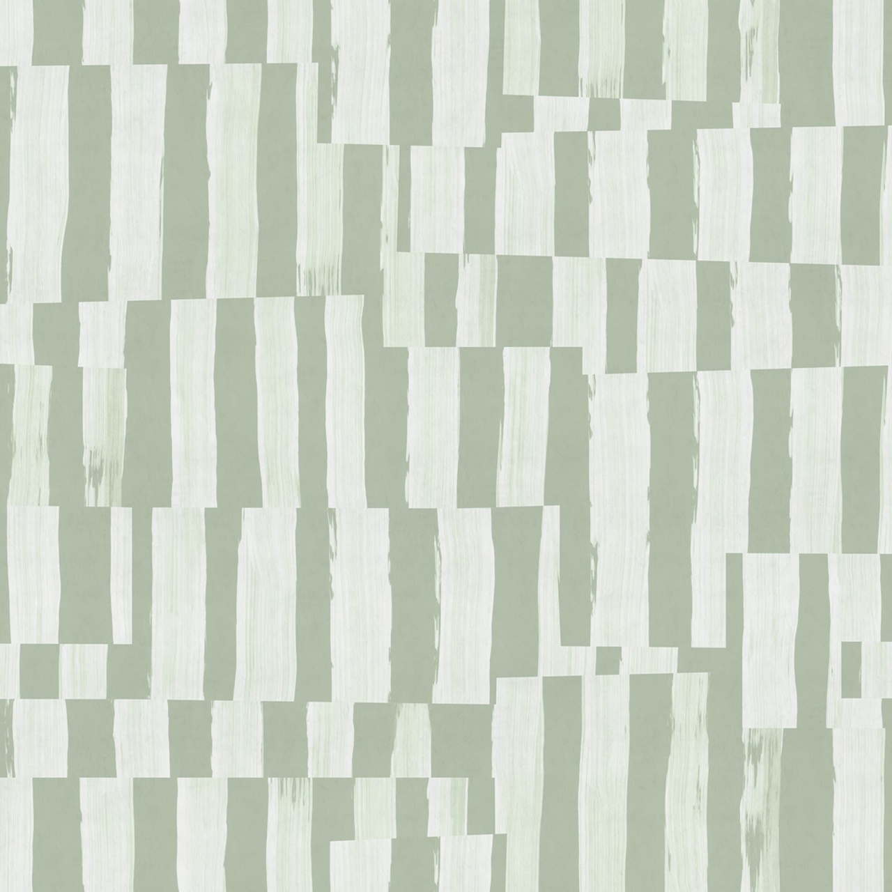 Fototapet, Broken Stripes, Green, Rebel Walls - 2