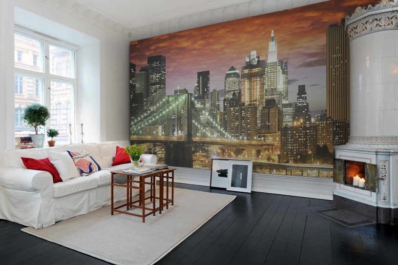 Fototapet, Brooklyn Bridge, Rebel Walls