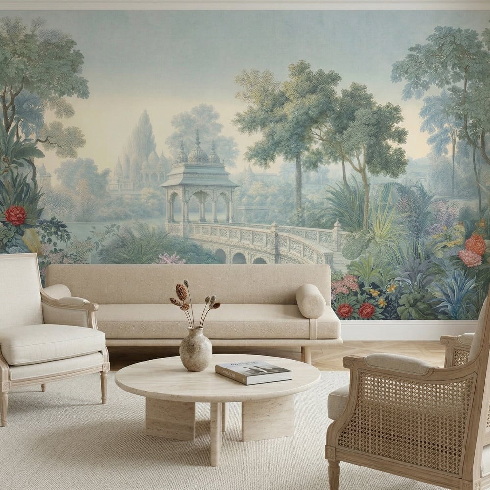 Fototapet Celestial Palm Court - personalizat, VLAdiLA - 3