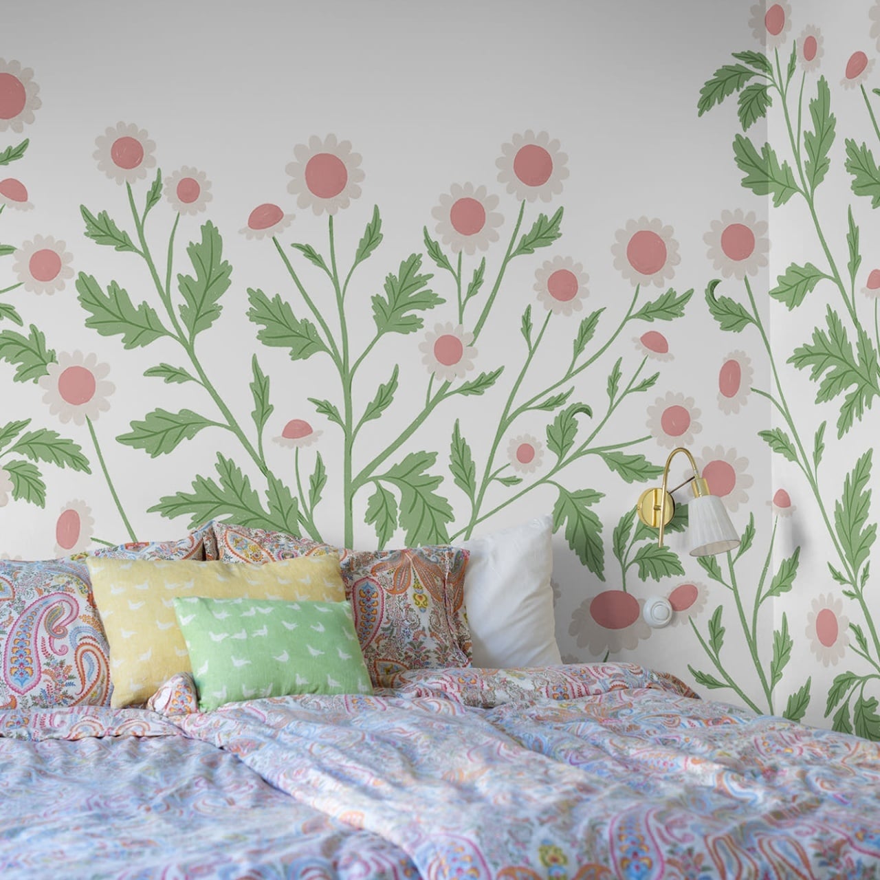 Fototapet, Chamomille, Spring, Rebel Walls - 3