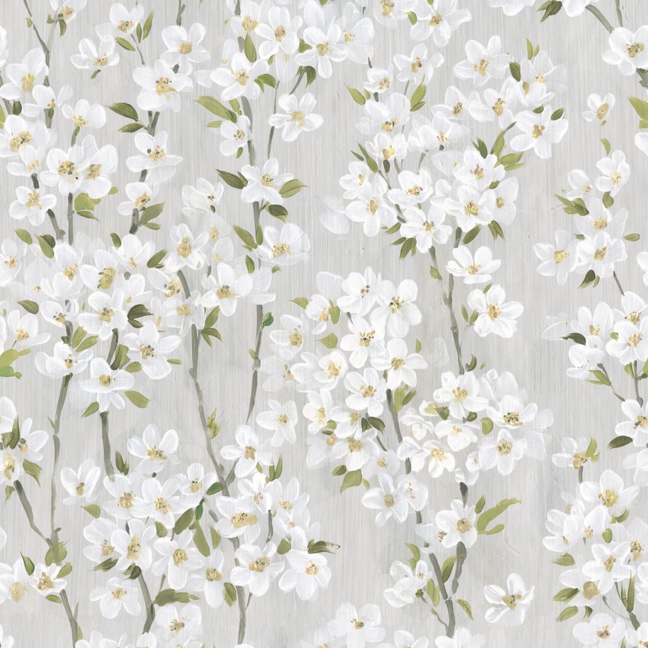 Fototapet, Cherry Blossom Tree, White, Rebel Walls - 2