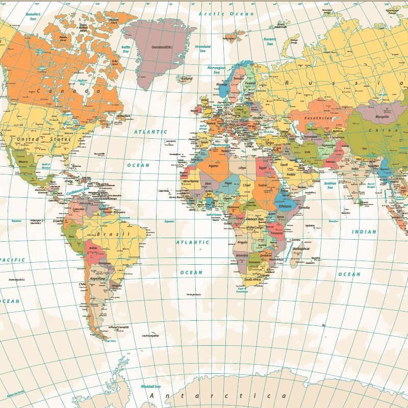Fototapet Colorful World, VLAdiLA - 2