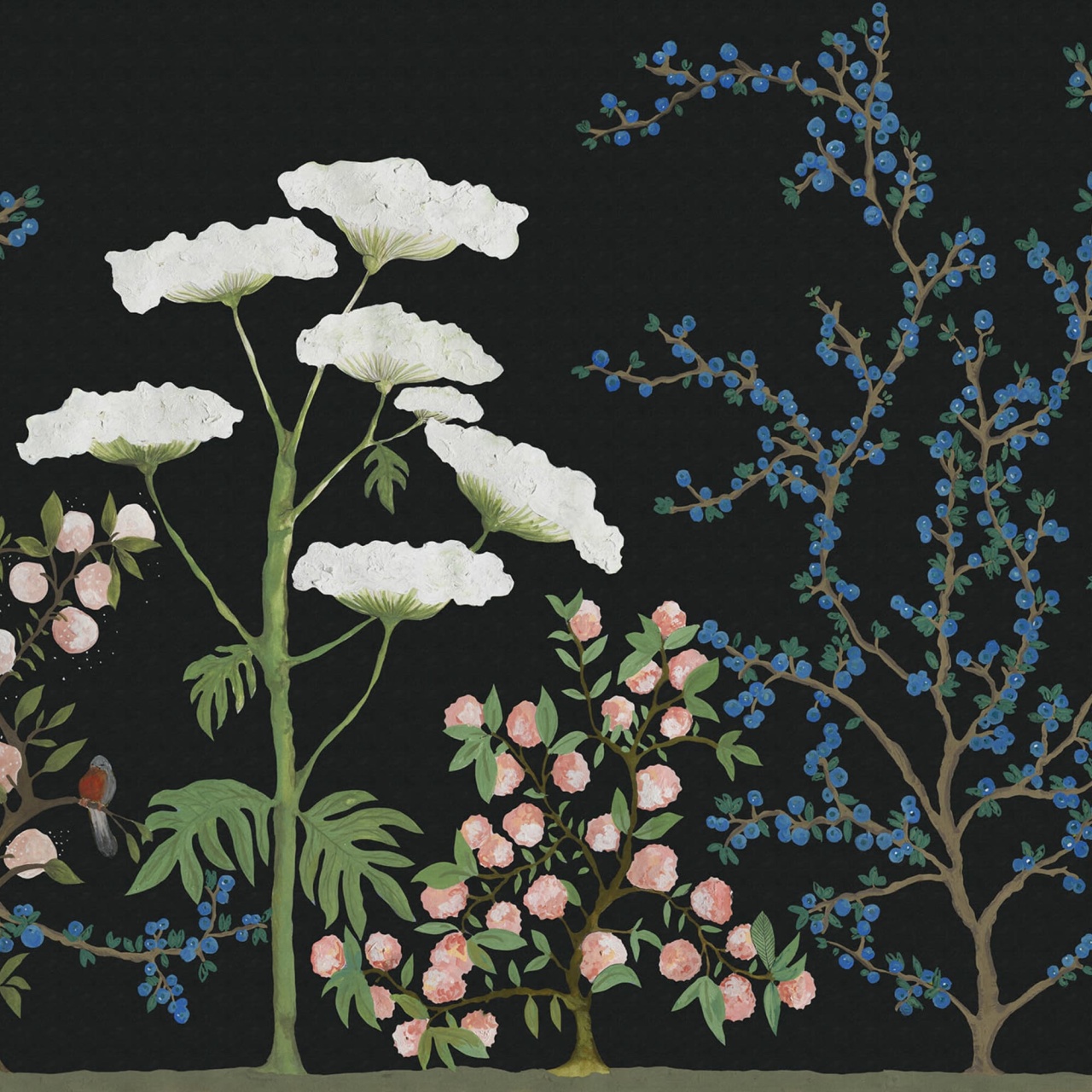 Fototapet, Crowberry, Midnight, Rebel Walls - 2