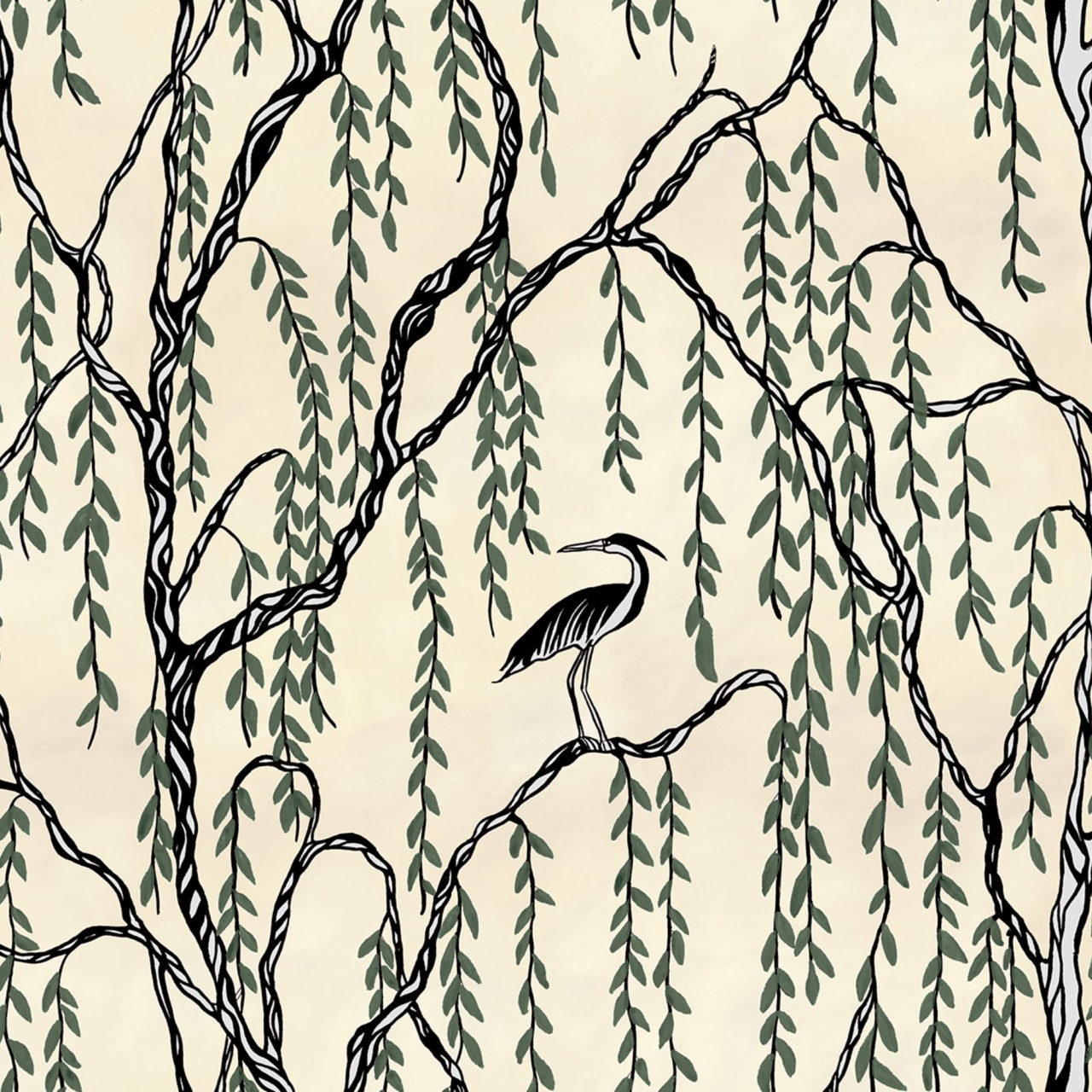 Fototapet, Droptree, Green, Rebel Walls - 2