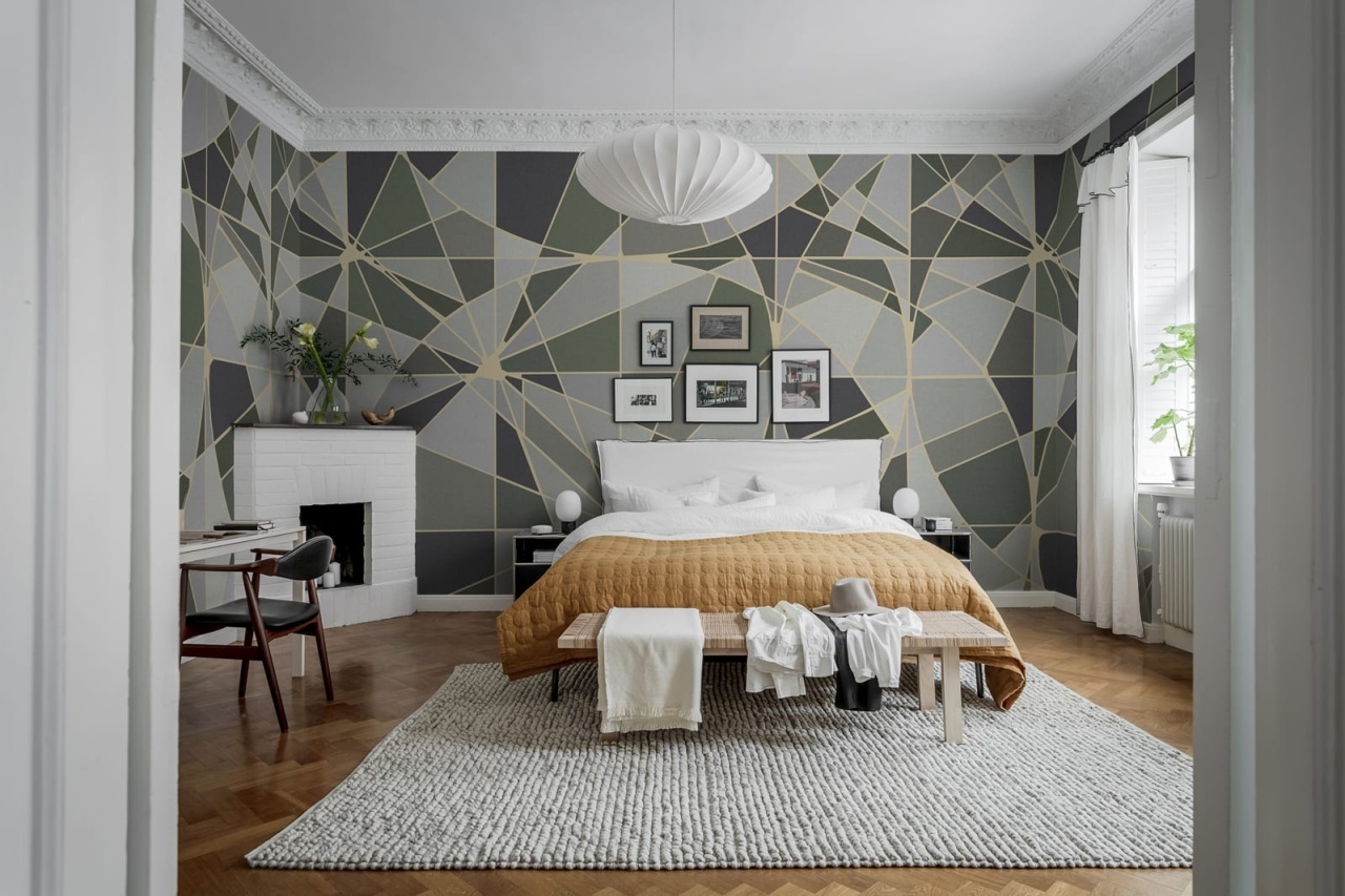 Fototapet, Facet, Moss, Rebel Walls