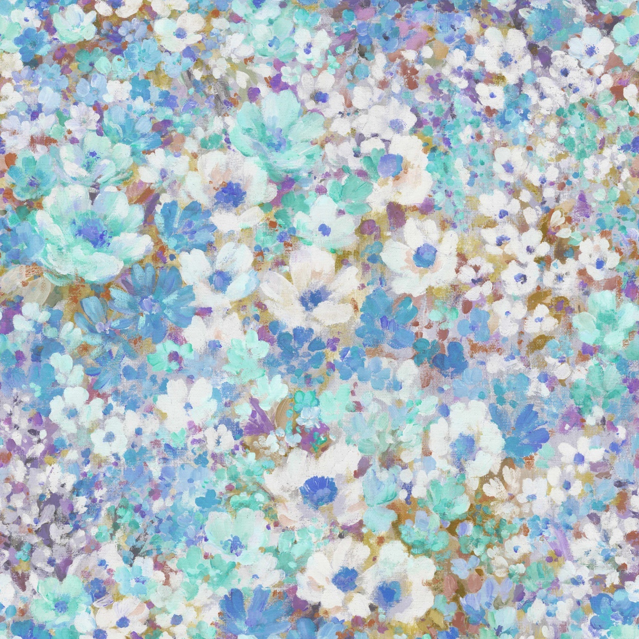 Fototapet, Flowerhaze, Blue, Rebel Walls - 2