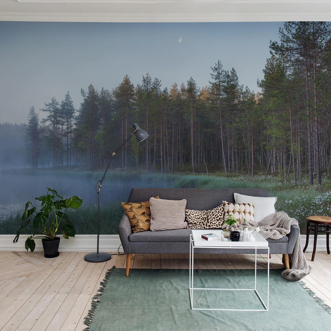 Fototapet, Forest Lake, Rebel Walls - 3