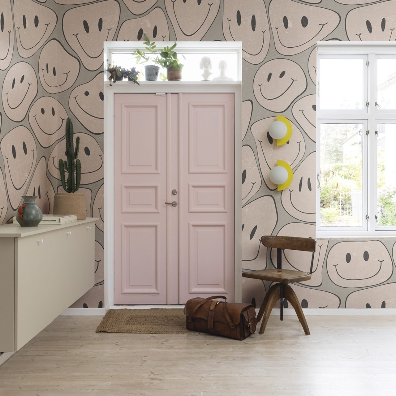 Fototapet, Happy Rebel Soft Pink, Rebel Walls
