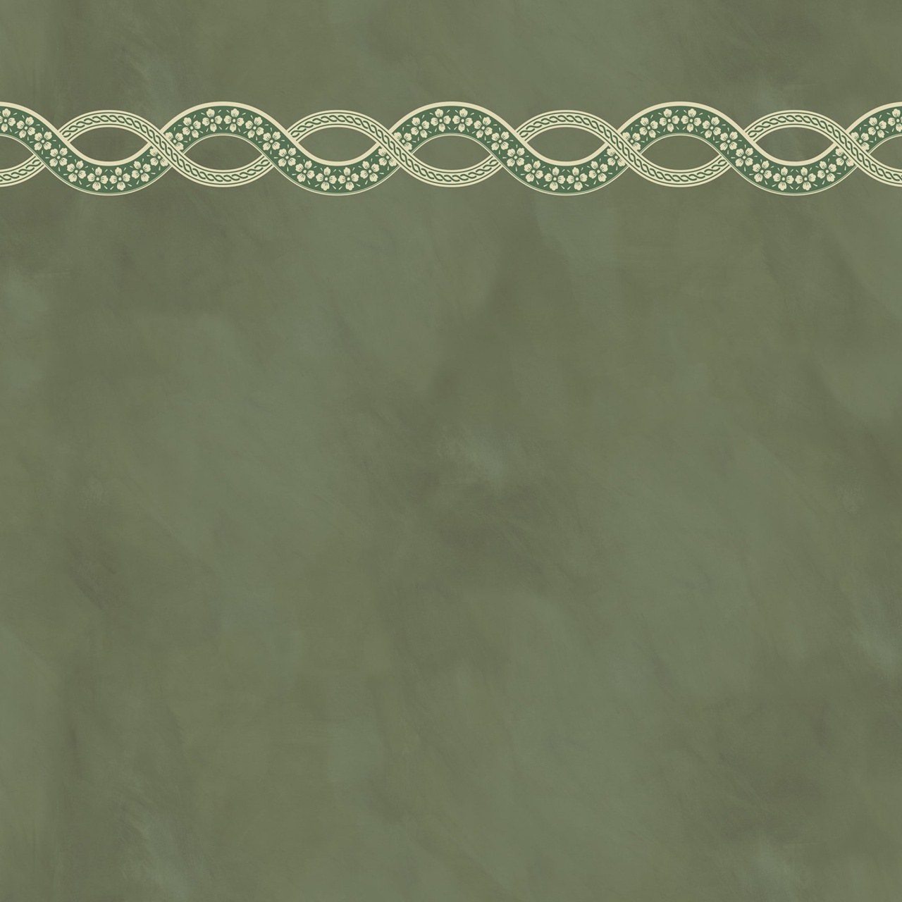 Fototapet, Ivory Braid, Green, Rebel Walls - 2