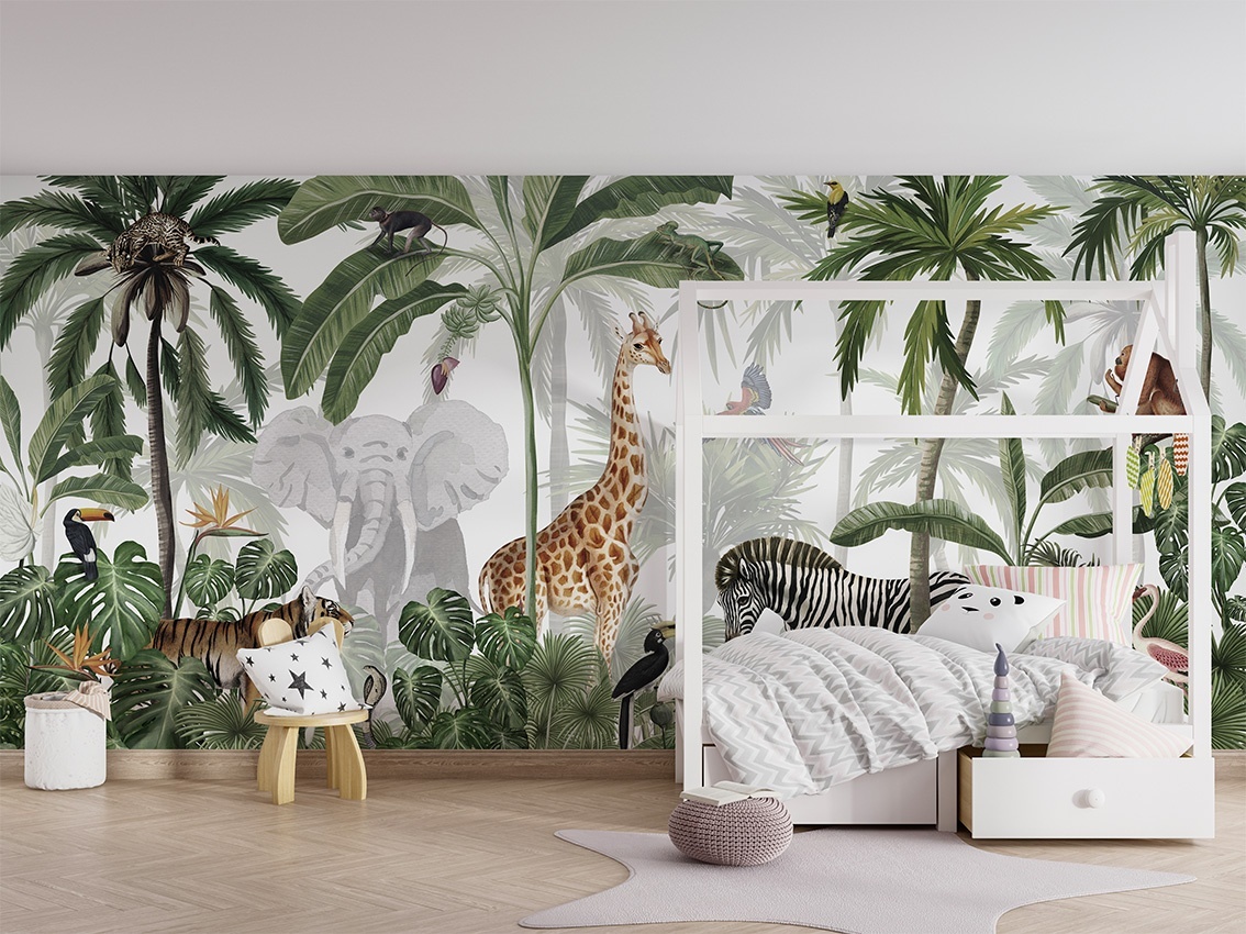 Fototapet Jungle Jive, Kikki Belle - 4
